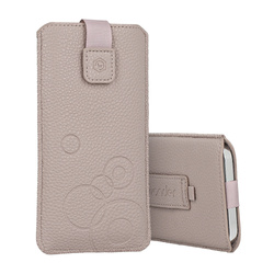 Kieszonka WONDER Deko (ROZMIAR L) do Iphone 13 Mini/12 Mini/SE 2020/2022/7/8 cappuccino