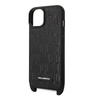 Karl Lagerfeld KLHCP14SSTMMK iPhone 14 6,1" hardcase czarny/black Monogram Plaque Logo Strap