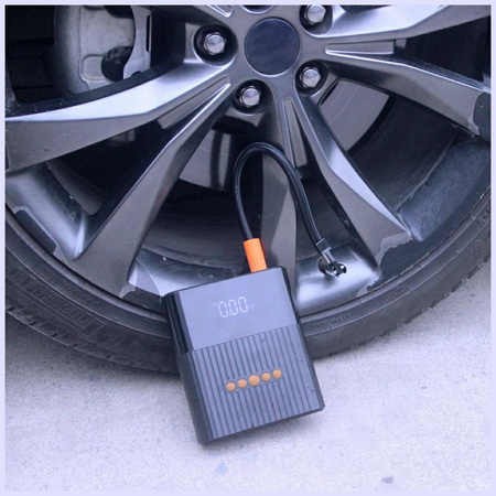 Jump Starter 4smarts PitStop+ 8800mAh    Powerbank z kompresorem i latarką czarny