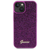 Guess Disco Metal Script case for iPhone 15 - pink