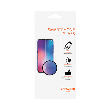 TELTECH SZKŁO HARTOWANE 2,5D SAMSUNG A71 / A71 5G PŁASKIE