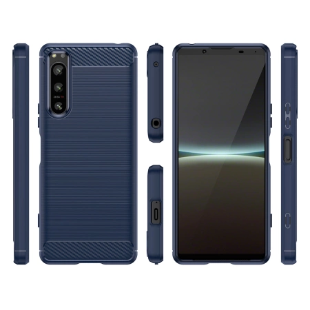 Thunder Case case for Xiaomi Poco F4 5G silicone armor case black