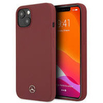 Mercedes MEHCP13MSILRE iPhone 13 6.1 &quot;rot / rote Hardcase-Silikonlinie