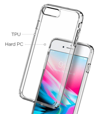 Etui Spigen Ultra Hybrid 2 Iphone 7/8 Plus Crystal Clear
