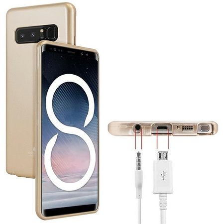 MERCURY JELLY CASE SAMSUNG A53 5G GOLD / ZŁOTY