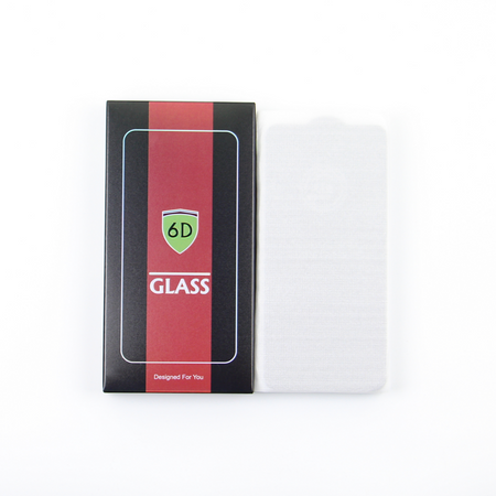 Szkło hartowane 6D do iPhone 12 Pro Max 6,7" czarna ramka 10w1