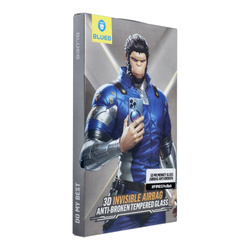 Szkło Hartowane 5D Mr. Monkey Glass - Apple iPhone 15 Pro czarny (Airbag Anti-broken)