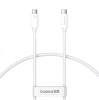 Baseus Superior 2 CB000066 USB-C / USB-C USB4-Kabel 240 W 1,8 m – Weiß