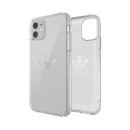 Oryginalne Etui IPHONE 11 Adidas OR PC Case Big Logo (36405) transparentne