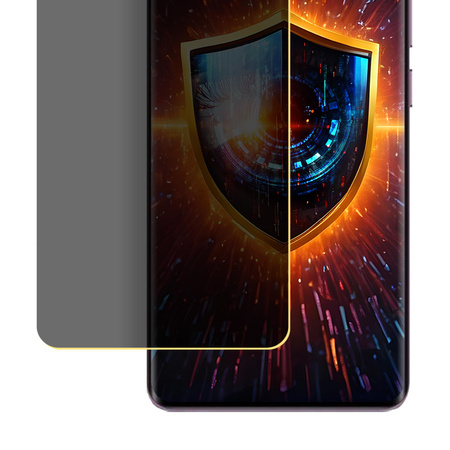 3mk Silky Matt Privacy Blickschutzfolie für Realme 14 Pro