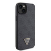 Original Handyhülle APPLE IPHONE 15 Guess Hardcase Crossbody 4G Metal Logo (GUHCP15SP4TDSCPK) schwarz