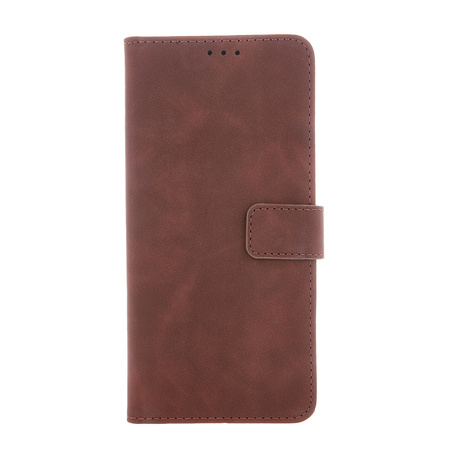 Etui Smart Velvet do Samsung Galaxy M16 5G brązowe