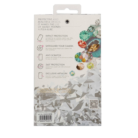 Kingxbar Plain Series etui pokrowiec do iPhone 13 Pro Max silikonowa obudowa różowy