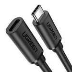 Przedłużający kabel USB-C 3.1 Gen2 UGREEN, 4K, 100W, 1m (czarny)
