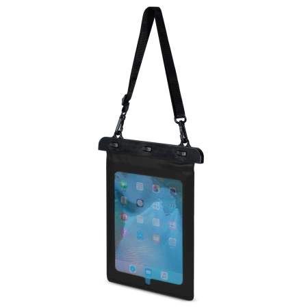 Wasserdichte PVC-Tablet-Hülle – schwarz