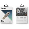 Kabel Bazic GoCharge Alucable 4w1        (USB-A/USB-C - USB-C/Lightning) 15cm 60W 3A PD Fast Charge złoty