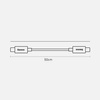 Baseus Magnetic Bracket powerbank z bezprzewodowym ładowaniem MagSafe 10000mAh 20W Overseas Edition niebieski (PPCX000203) + kabel USB Typ C Baseus Xiaobai Series 60W 0,5m