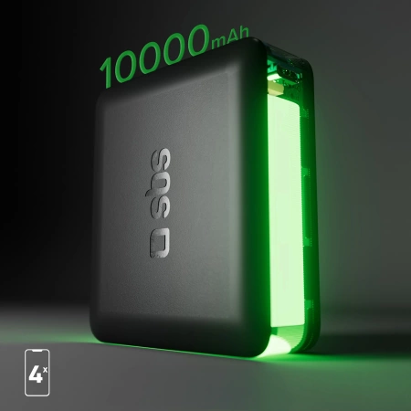 Powerbank SBS TEBB10000HDPD20K 10000 mAh with Power Delivery - black