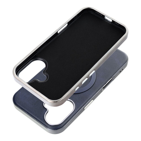 Futerał GENTLEMAN MAG COVER kompatybilny z MagSafe do IPHONE 17 PRO granatowy