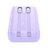 Mini powerbank Joyroom JR-PBC06 z wbudowanymi kablami USB-C / Lightning 30W 10000mAh - biały