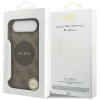 Etui Guess 4G Circle Classic Logo MagSafe na iPhone Air - brązowe