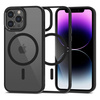 Schutzhülle IPHONE 13 PRO MAX Tech-Protect Magmat MagSafe transparentne schwarz