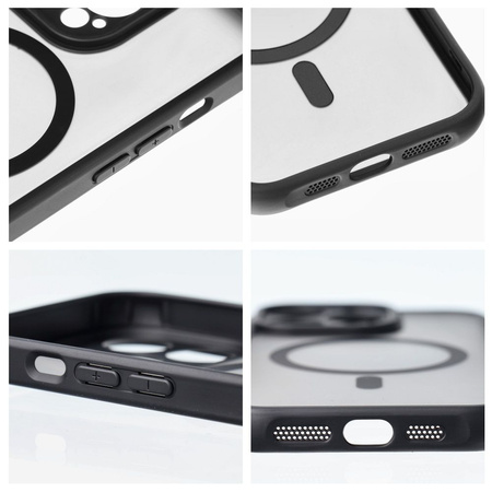 Futerał Full Matte Mag Cover kompatybilny z MagSafe do IPHONE 12 PRO MAX czarny
