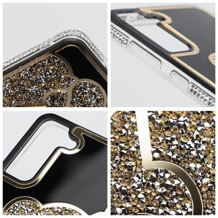 Futerał TEDDY BEAR do SAMSUNG S23 złoty