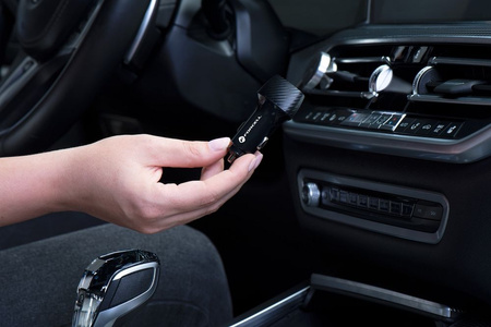 FORCELL CARBON ładowarka samochodowa Typ C 3.0 PD20W +  Typ C 3.0 PD20W CC50-2C czarna (Total 40W)