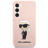 Karl Lagerfeld Silicone NFT Ikonik - Etui Samsung Galaxy S23 (różowy)