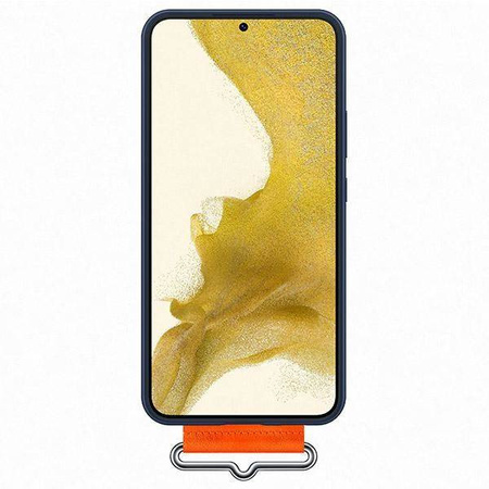 Samsung Silicone Cover Rubber Silicone Cover Case for Samsung Galaxy S22 + (S22 Plus) navy blue (EF-GS906TNEGWW)