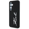 Karl Lagerfeld nakładka HC Silicone Sign Metal Logo do Samsung Galaxy S25 czarna