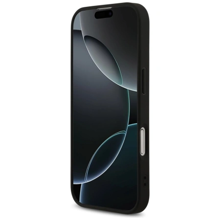 Guess 4G Printed Stripes MagSafe case for iPhone 17 - black