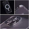 Futerał FROST MAG COVER z ochroną aparatu kompatybilny z MagSafe do IPHONE 14 Pro transparentny