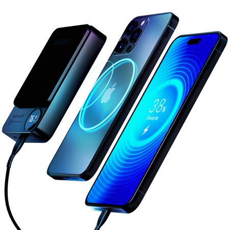 Accessories - 3mk HARDY MagSynergy Ni+ 10,000mAh 22.5W USB 1C1L-Black