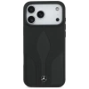 Mercedes Leather The Move MagSafe Case für iPhone 17 Pro Max - Schwarz