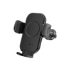 Foneng Uchwyt Samochodowy CP101 z ładowaniem indukcyjnym na kratkę czarny