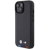 BMW BMHCP15S22PTDK iPhone 15 6.1&quot; black/black Leather Stamp Tricolor