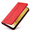 Magnet Fancy Case für Samsung Galaxy S23+ Flip Cover Wallet Stand rot
