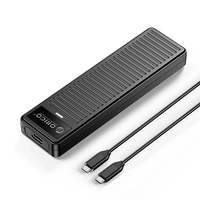 Kieszeń dyskowa M.2 NVME USB-C 3.2 10Gbps - szara
