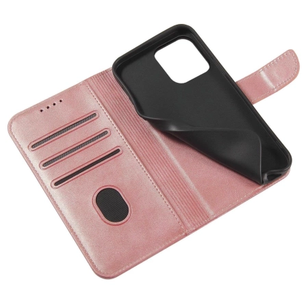Magnet Case mit Klappe für Samsung Galaxy A26 - rosa