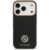 Guess Grained Strass Logo MagSafe case for iPhone 17 Pro - black