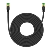 Baseus schnelles RJ45-Kat.-Netzwerkkabel. 8 40 Gbit/s 8 m geflochten schwarz
