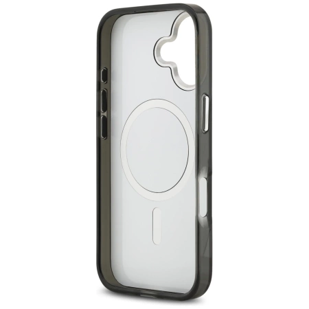 Karl Lagerfeld IML Aquarelle Karl &amp; Logo MagSafe Case for iPhone 17 - Black