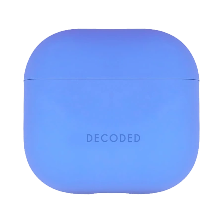 Decoded Silicone Aircase for AirPods 4 - Blue