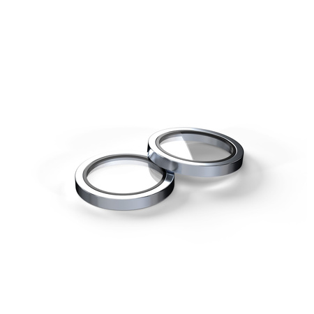 Etteri szkło na aparat do iPhone 15 / 15 Plus niebieski