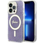 Guess GUHMP14LH4STU iPhone 14 Pro 6.1" purple/purple hardcase 4G MagSafe