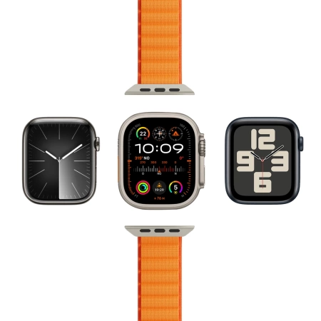 Puro Extreme Nylonarmband für Apple Watch 42 / 44 / 45 / 49 mm – Orange