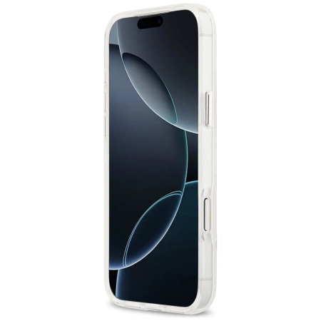 Karl Lagerfeld IML Aquarelle Karl & Choupette & Logo MagSafe Case für iPhone 17 Pro Max - Weiß
