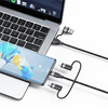USAMS Kabel U85 2xUSB-C/USB-A 2m 100W PD Fast Charge czarny/black SJ655USB01 (US-SJ655)